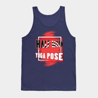 Half moon yoga pose Tank Top